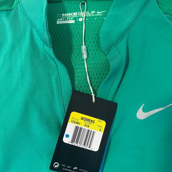NWT Nike Dri-fit Activewear Athletic Sleeveless Shirt Tennis Golf Top Size Small - Picture 6 of 8